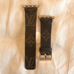 Repurposed LV Apple Watch band 32mm